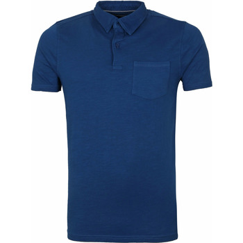 Textiel Heren T-shirts & Polo’s Shiwi Polo James Donkerblauw Blauw