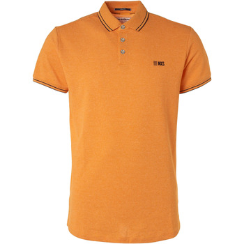 Textiel Heren T-shirts & Polo’s No Excess Polo Garment Dye Geel Geel