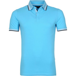 Textiel Heren T-shirts & Polo’s Suitable Polo Brick Agua Blauw Blauw