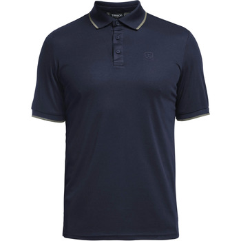 Textiel Heren T-shirts & Polo’s Tenson Polo Wedge Donkerblauw Blauw