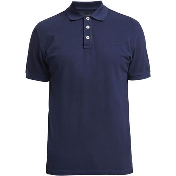 Textiel Heren T-shirts & Polo’s Tenson Polo Mackay Donkerblauw Blauw