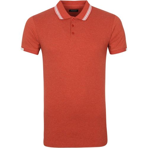 Textiel Heren T-shirts & Polo’s Dstrezzed Polo Popcorn Melange Rood Rood
