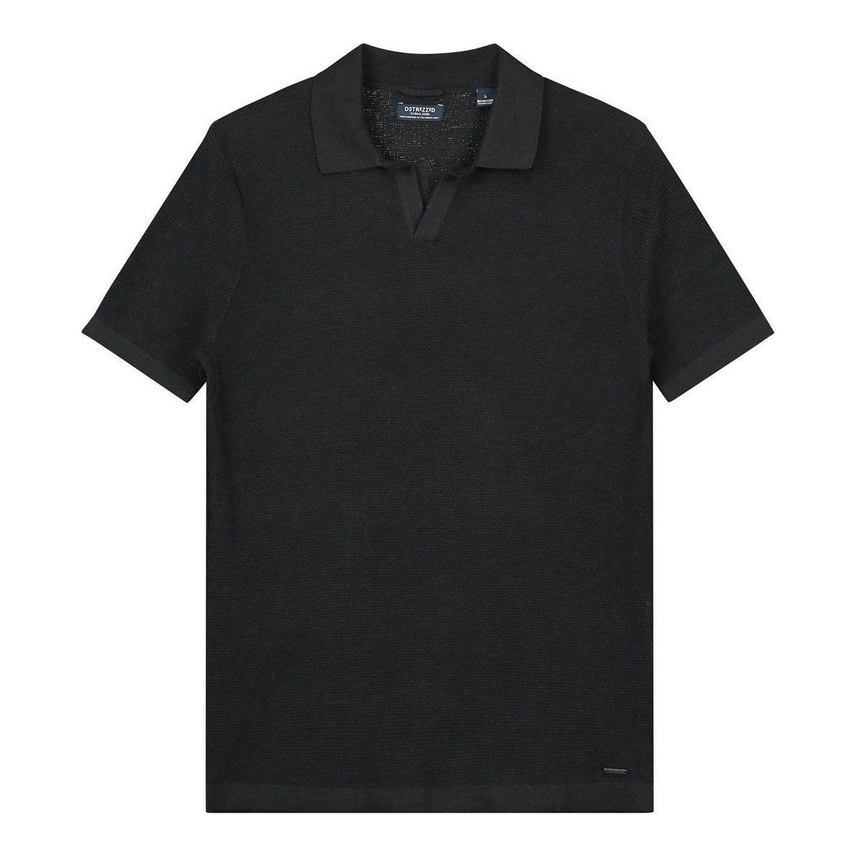 Textiel Heren T-shirts & Polo’s Dstrezzed Polo Zwart Zwart