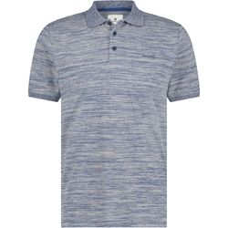 Textiel Heren T-shirts & Polo’s State Of Art Polo Jersey Strepen Donkerblauw Blauw