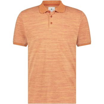 Textiel Heren T-shirts & Polo’s State Of Art Polo Jersey Strepen Oranje Oranje