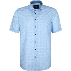Textiel Heren Overhemden lange mouwen Suitable KM Overhemd Craig Blauw Blauw