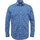 Textiel Heren Overhemden lange mouwen Vanguard Overhemd Takken Blauw Blauw