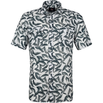 Textiel Heren Overhemden lange mouwen Suitable KM Overhemd Paul Groen Groen