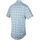 Textiel Heren Overhemden lange mouwen Blue Industry Overhemd Korte Mouwen Mint Groen
