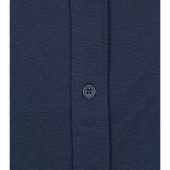 Suitable Prestige Earl Short Sleeve Overhemd Donkerblauw Blauw