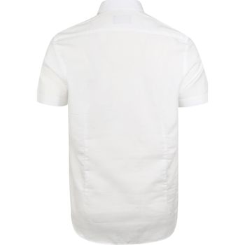 Suitable Shortsleeve Overhemd Wit Wit