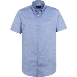 Textiel Heren Overhemden lange mouwen Suitable Shortsleeve Overhemd Blauw Blauw