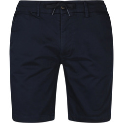 Textiel Heren Broeken / Pantalons Dstrezzed Jogger Shorts Donkerblauw Blauw