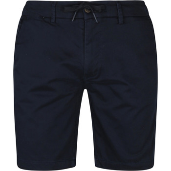 Textiel Heren Broeken / Pantalons Dstrezzed Jogger Shorts Donkerblauw Blauw