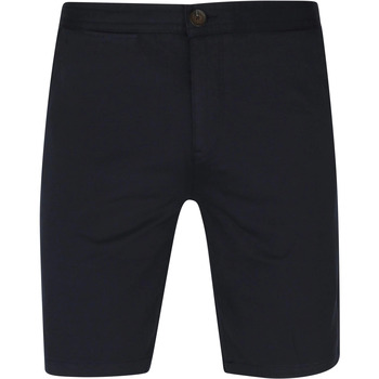 Textiel Heren Broeken / Pantalons Vanguard Chino Short Twill Donkerblauw Blauw