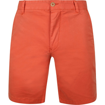 Textiel Heren Broeken / Pantalons Suitable Barry Short Oranje Rood