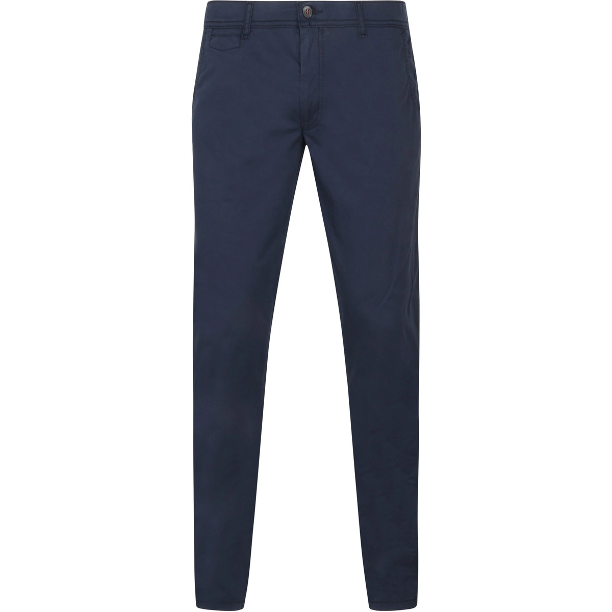 Textiel Heren Broeken / Pantalons Suitable Plato Chino Donkerblauw Blauw