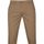 Textiel Heren Broeken / Pantalons Suitable Plato Chino Khaki Kaki