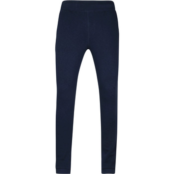 Textiel Heren Broeken / Pantalons Suitable Respect Louk Sweatpants Donkerblauw Blauw
