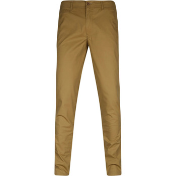 Textiel Heren Broeken / Pantalons Suitable Chino Plato Oker Geel