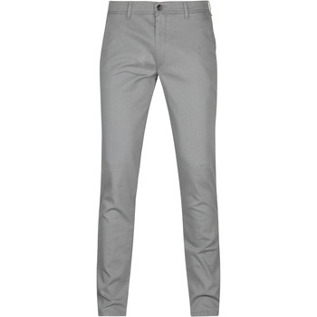 Textiel Heren Broeken / Pantalons Suitable Chino Pico Grijs Grijs