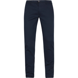 Textiel Heren Broeken / Pantalons Suitable Chino Pico Donkerblauw Blauw