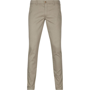 Textiel Heren Broeken / Pantalons Suitable Chino Pico Khaki Kaki