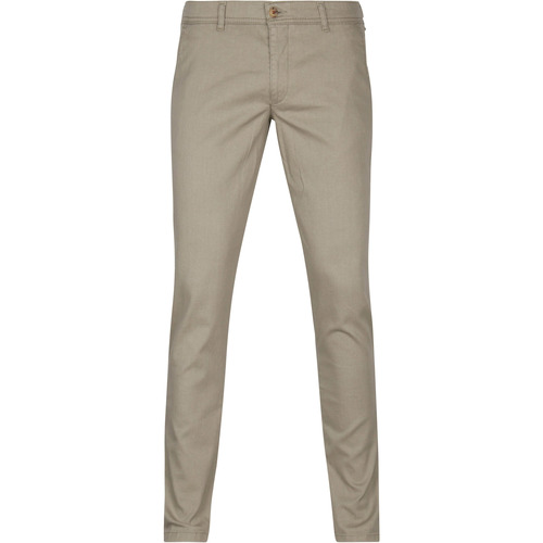 Textiel Heren Broeken / Pantalons Suitable Chino Pico Khaki Kaki