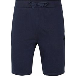 Textiel Heren Broeken / Pantalons Knowledge Cotton Apparel Teak Sweat Shorts Donkerblauw Blauw