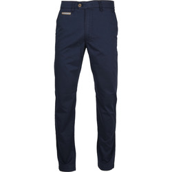 Textiel Heren Broeken / Pantalons Atelier Gardeur Chino Marine Benny 3 Blauw