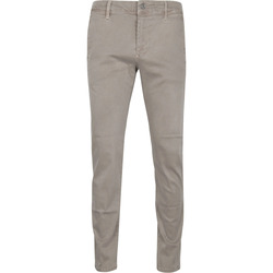 Textiel Heren Broeken / Pantalons Mac Jeans Driver Pants Flexx Lichtgrijs Grijs