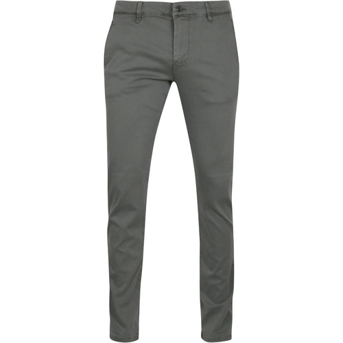Textiel Heren Broeken / Pantalons Mac Jeans Driver Pants Flexx Grijs Grijs