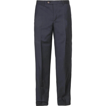 Textiel Heren Broeken / Pantalons Suitable Pantalon Viga Donkerblauw Blauw