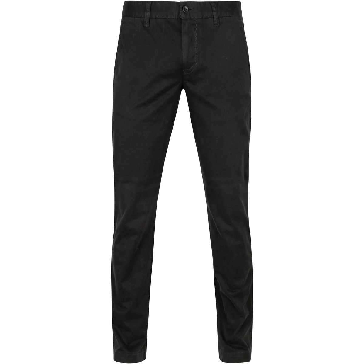 Textiel Heren Broeken / Pantalons Alberto Lou Chino Zwart Zwart