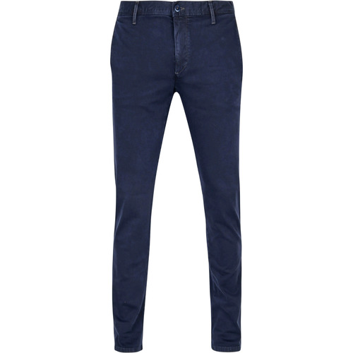 Textiel Heren Broeken / Pantalons Alberto Rob T400 Dynamic Chino Donkerblauw Blauw