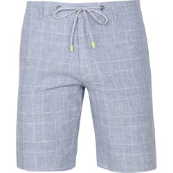 Textiel Heren Broeken / Pantalons Suitable Short Stanley Lichtblauw Blauw