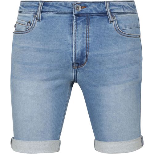 Textiel Heren Broeken / Pantalons Suitable Jelle Short Denim Blauw