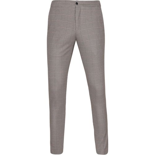 Textiel Heren Broeken / Pantalons Suitable Respect Pantalon Muce Flex Camel Bruin