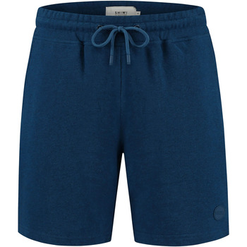 Textiel Heren Broeken / Pantalons Shiwi Sweat Shorts Blauw Blauw