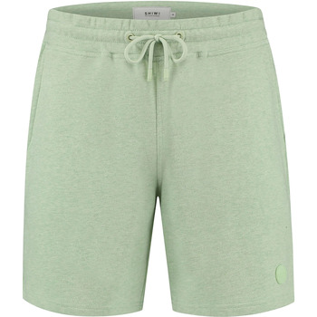 Textiel Heren Broeken / Pantalons Shiwi Sweat Shorts Lichtgroen Groen