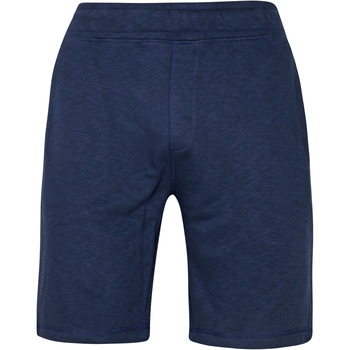 Textiel Heren Broeken / Pantalons Suitable Respect Luke Sweatpants Donkerblauw Blauw