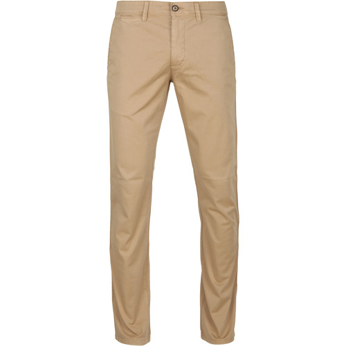 Textiel Heren Broeken / Pantalons Suitable Chino Sartre Camel Beige