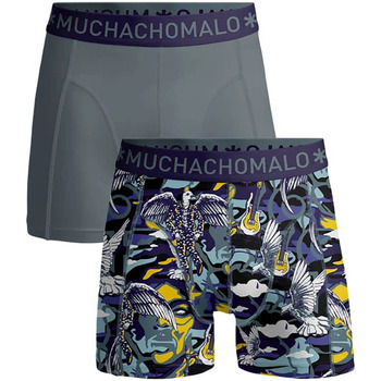 Ondergoed Heren BH's Muchachomalo Boxershorts 2-Pack Price Guns N Roses Blauw