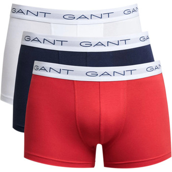 Ondergoed Heren BH's Gant Boxershorts 3-Pack Multicolor Rood