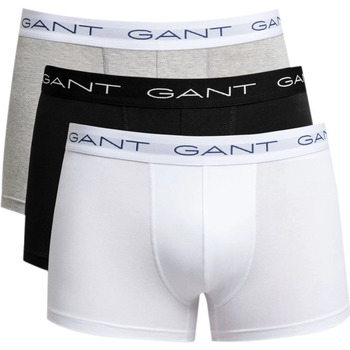 Ondergoed Heren Boxershorts Gant Boxershorts 3-Pack Trunk Multicolor Zwart