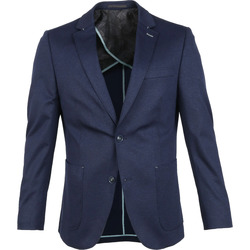 Textiel Heren Jasjes / Blazers Suitable Colbert Sharespoint Donkerblauw Blauw