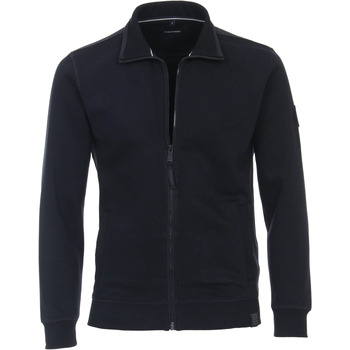 Textiel Heren Sweaters / Sweatshirts Casa Moda Sport Vest Zip Donkerblauw Blauw