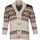 Textiel Heren Sweaters / Sweatshirts Suitable Prestige Jaquard Vest Ecru Beige