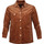 Textiel Heren Sweaters / Sweatshirts Blue Industry Overshirt Corduroy Cognac Bruin