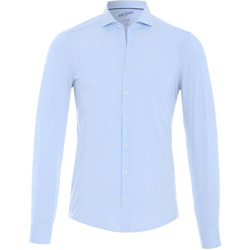 Textiel Heren Overhemden lange mouwen Pure H.Tico The Functional Shirt Strepen Blauw Blauw